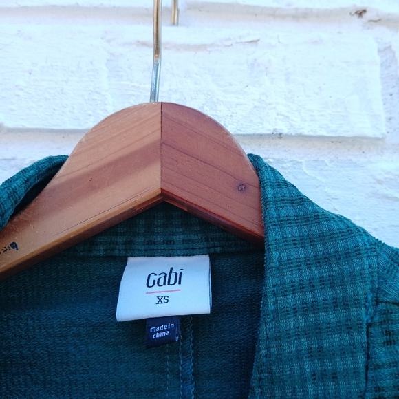 Cabi Lennon Jacket Corduroy Textured Double Breasted XS - Picture 6 of 9